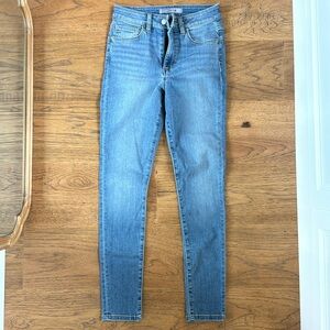 NWOT JOES JEANS HIGH RISE SKINNY 25